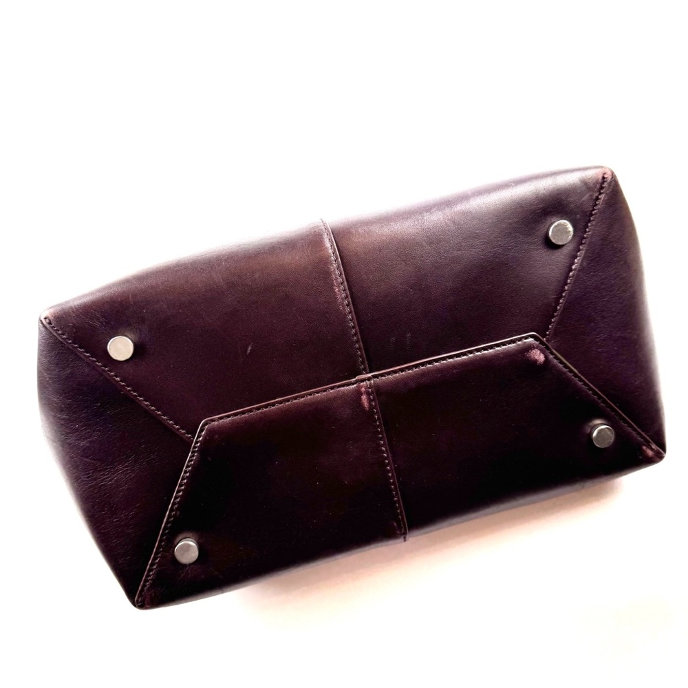 Alexander Wang XL Genesis Box Chain Leather Hobo Shoulder Mahogany - Picture 11 of 13